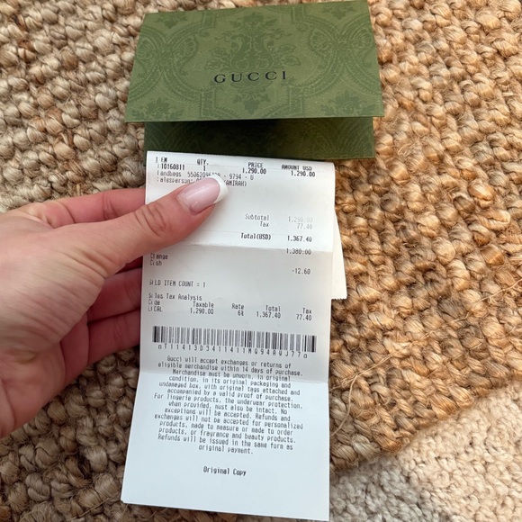 Gucci Ophidia Mini GG Bucket Bag - Picture 8 of 8